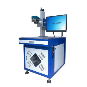 30W CO2 lasermärkningsmaskin för läder