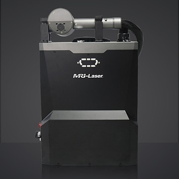 100W ryggsäckslaserrengöringsmaskin för färgborttagning