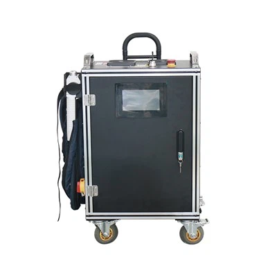 100W Laserrengöringsmaskin för bagagetyp